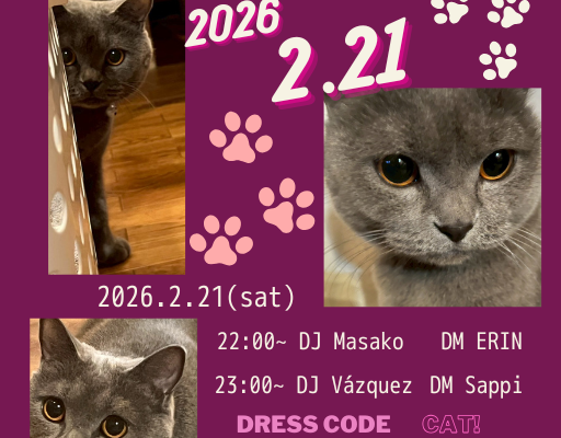 2026.2.21 Bitter Smile DJ Live!60 猫の日前夜祭 Videographer Sakura