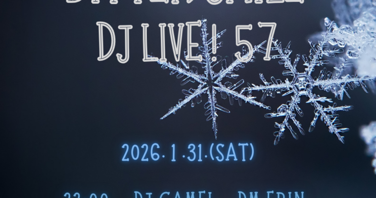2026.1.31 Bitter Smile DJ Live!57　Videographer Hideyoshi